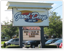 good days restaurant sign